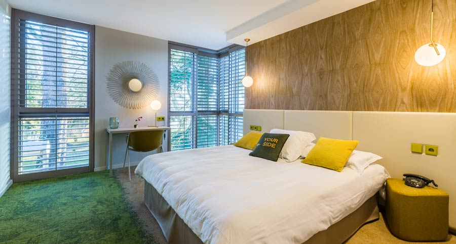 Projet d'aménagement d'une chambre d'hôtel à Lille par un architecte d'intérieur