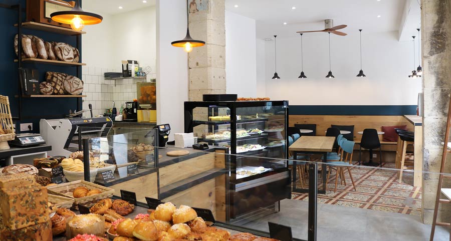 Rénovation d'une boulangerie artisanale par un architecte spécialisé dans l'aménagement de boutiques et de magasins de la région Hauts-de-France