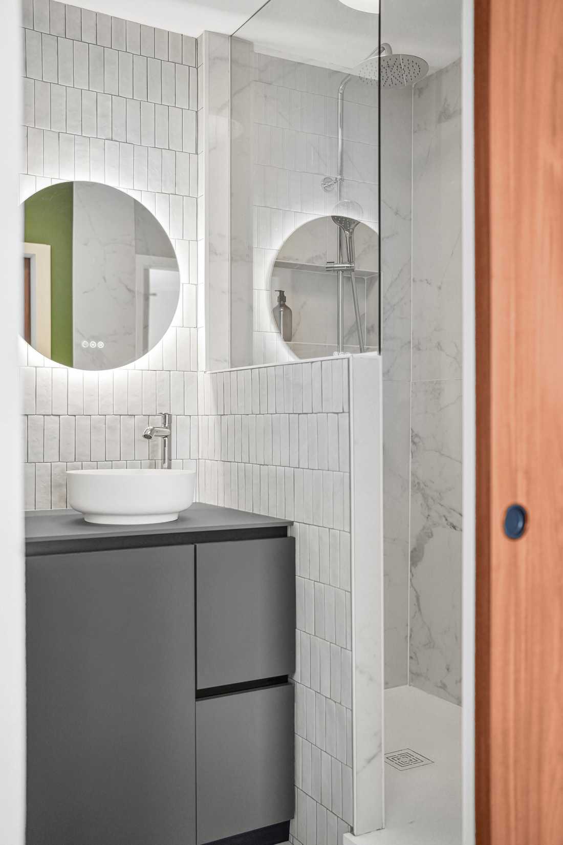 Salle de bain aménagé par un architecte d'intérieur