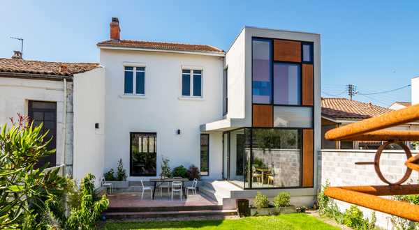 Extension d'une maison de ville réalisée par un architecte à Lille