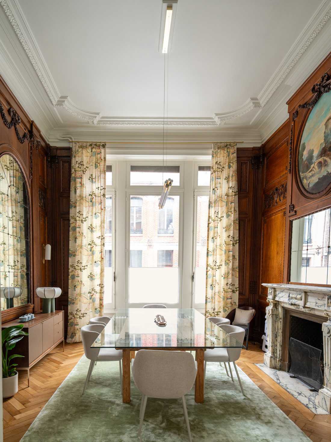 Salle-à-manger d'une maison de maître à Roubaix
