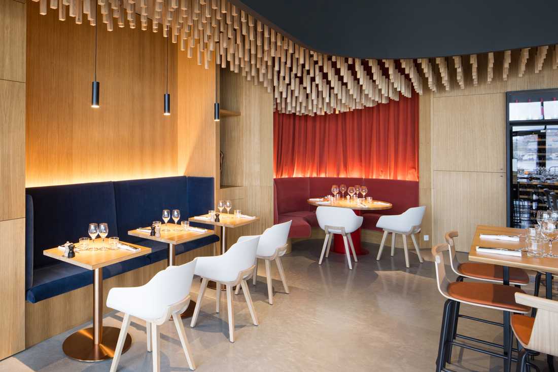 Design intérieur d'un restaurant dans le Nord