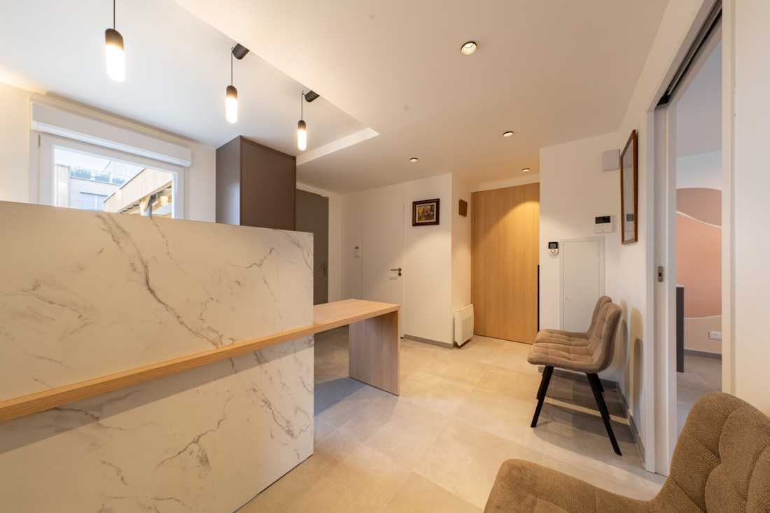 Aménagement d'un cabinet médical par un architecte d'intérieur à Villeneuve d'Ascq