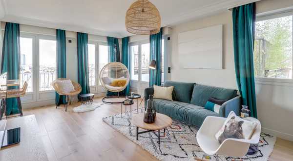 Avant - aprés de la rénovation complète d'un appartement des années 60 par un architecte d'intérieur à Lille