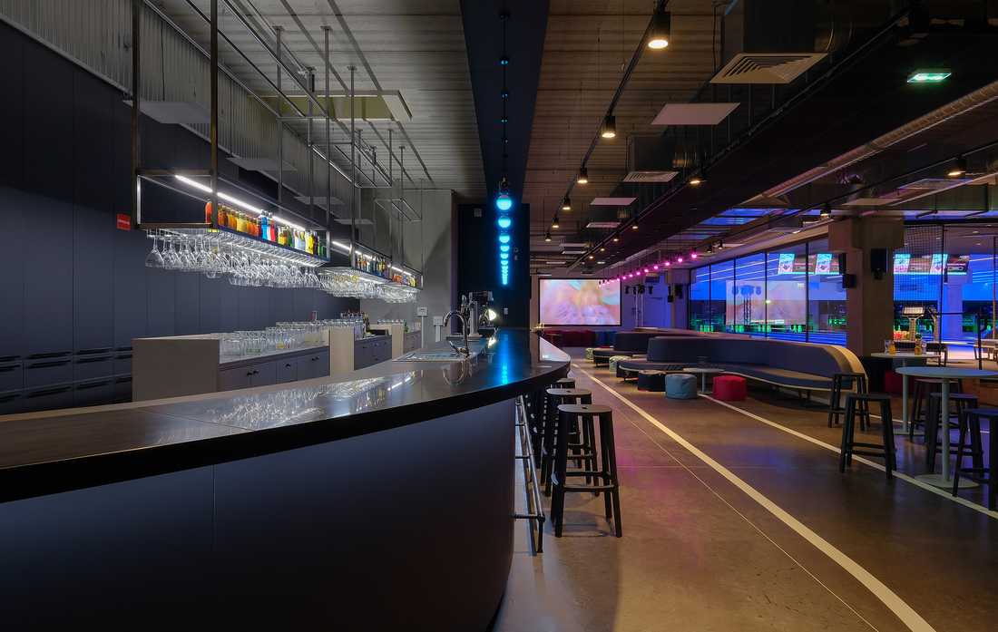 Aménagement d'un bar - restaurant par un architecte à Lille