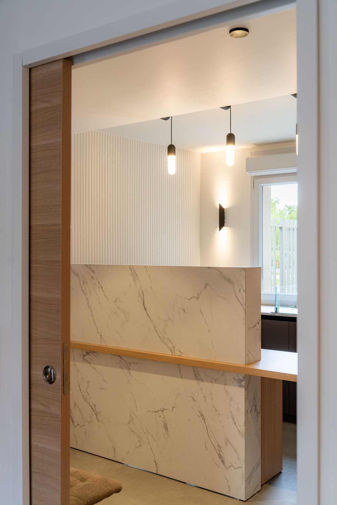 Accueil d'un cabinet médical à Villeneuve d'Ascq