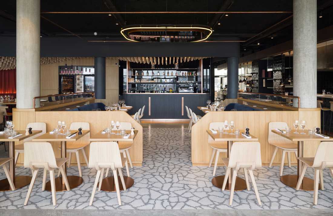 Aménagement d'un restaurant bistronomique à Lille par un architecte