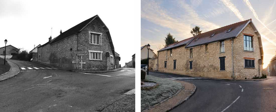 Rénovation d'un corps de ferme par un architecte dans les Hauts-de-France