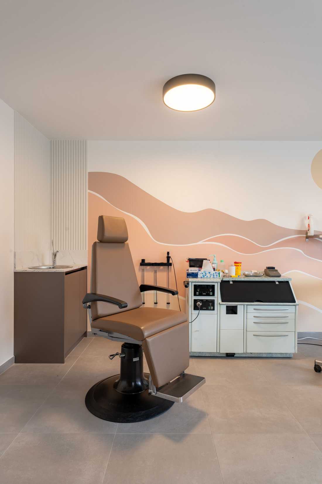 Rénovation d'un cabinet médical par un architecte dans la région de Lille