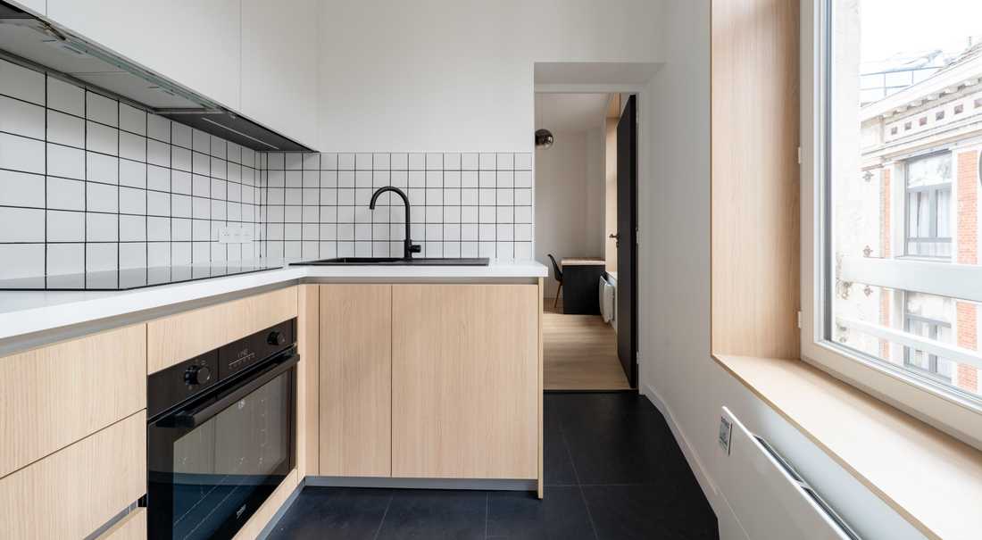  Rénovation d'un appartement de 39 m² dans le Vieux-Lille
