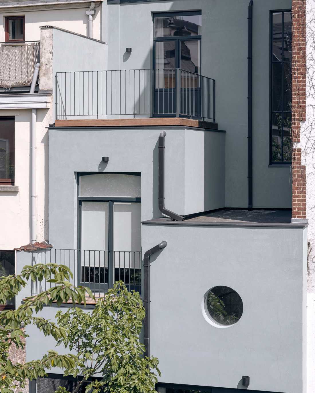 Extension d'une maison de ville conçue par un architecte à Lille