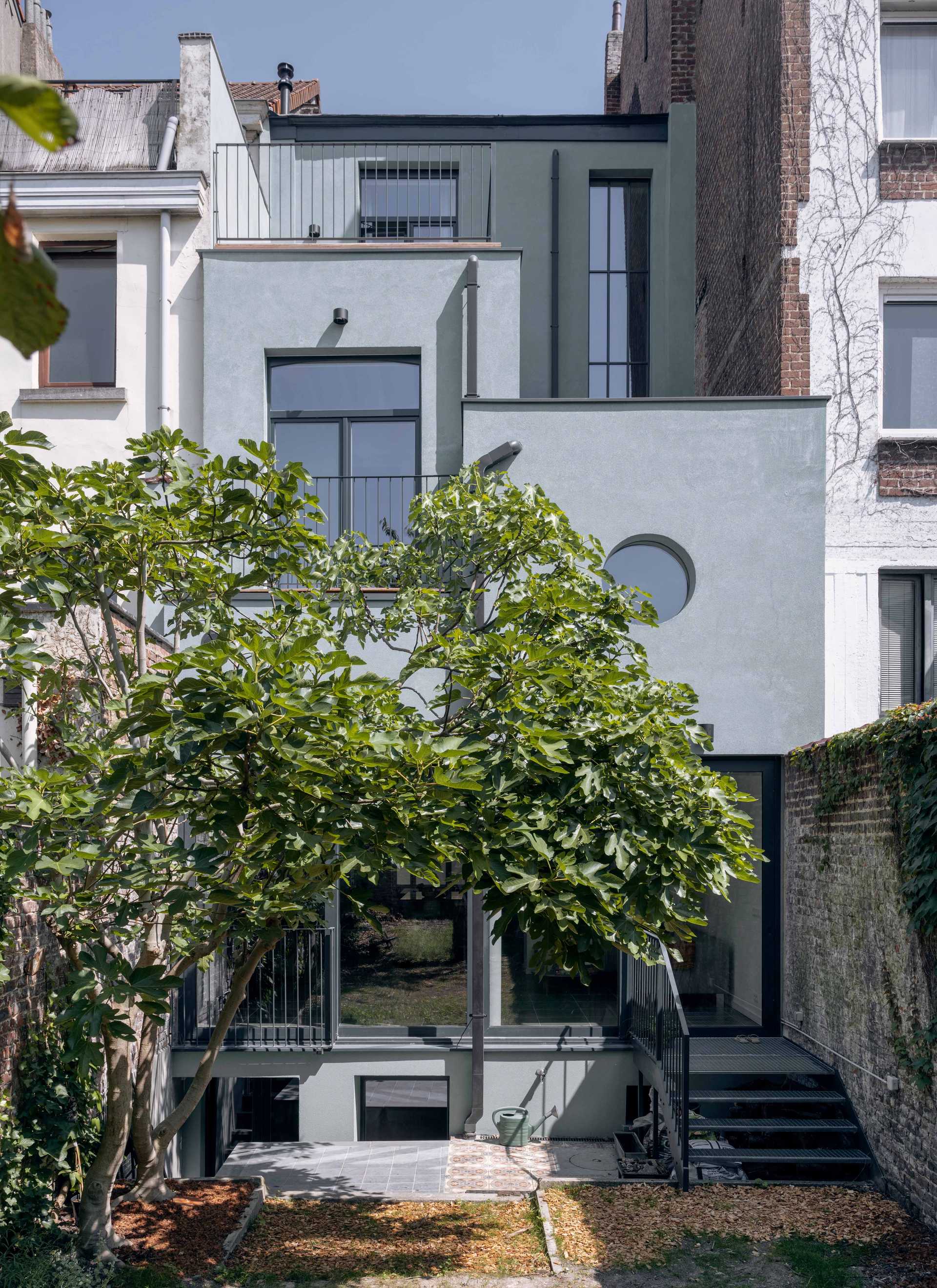 Extension d'une maison ancienne dans la région de Lille