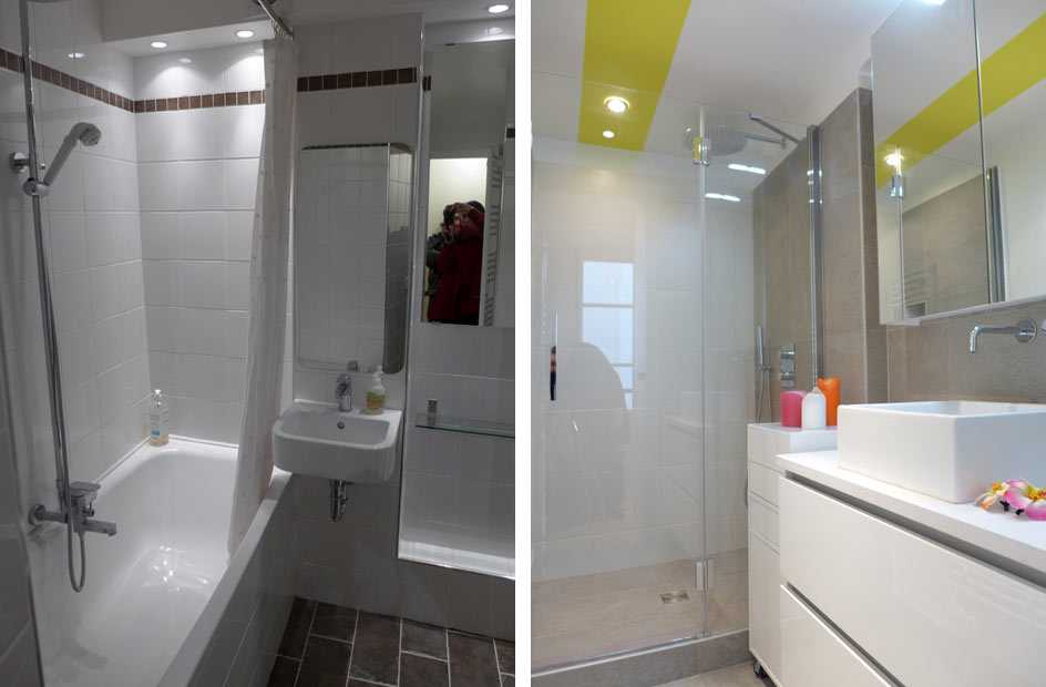 Rénovation d’une salle de bain par un architecte d’intérieur à Lille