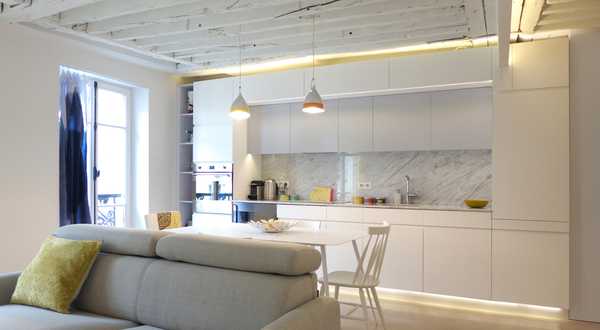 Avant - Après de l'optimisation de l'espace d'un appartement à Lille par un architecte d'intérieur